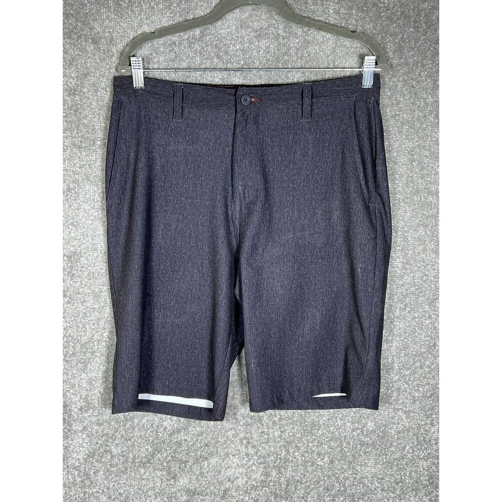 Ron Jon Surf Shop Chino Bermuda Shorts Mens Size 31 Black 10"‎ Inseam